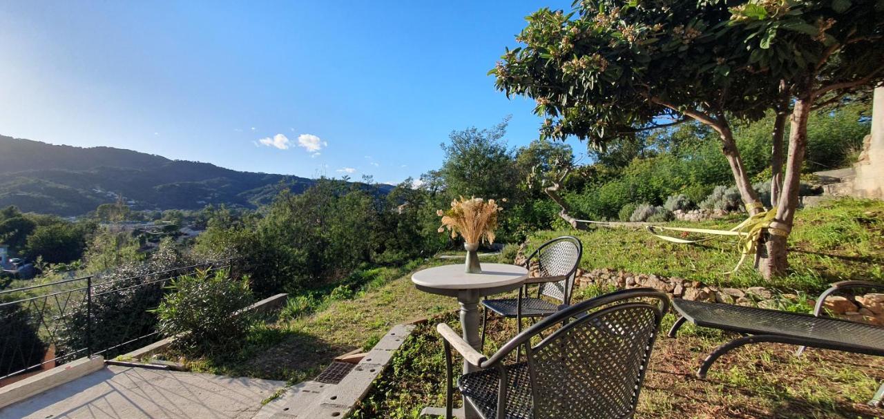 Calme Et Vue Panoramique Apartamento Pégomas Exterior foto
