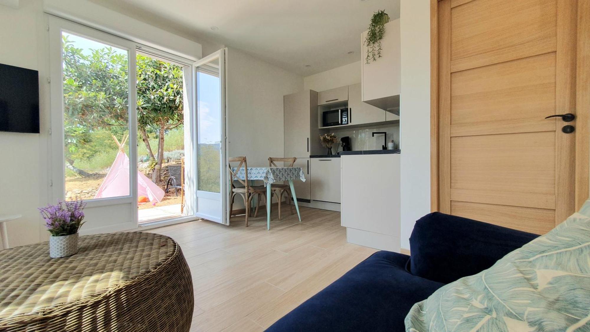 Calme Et Vue Panoramique Apartamento Pégomas Exterior foto