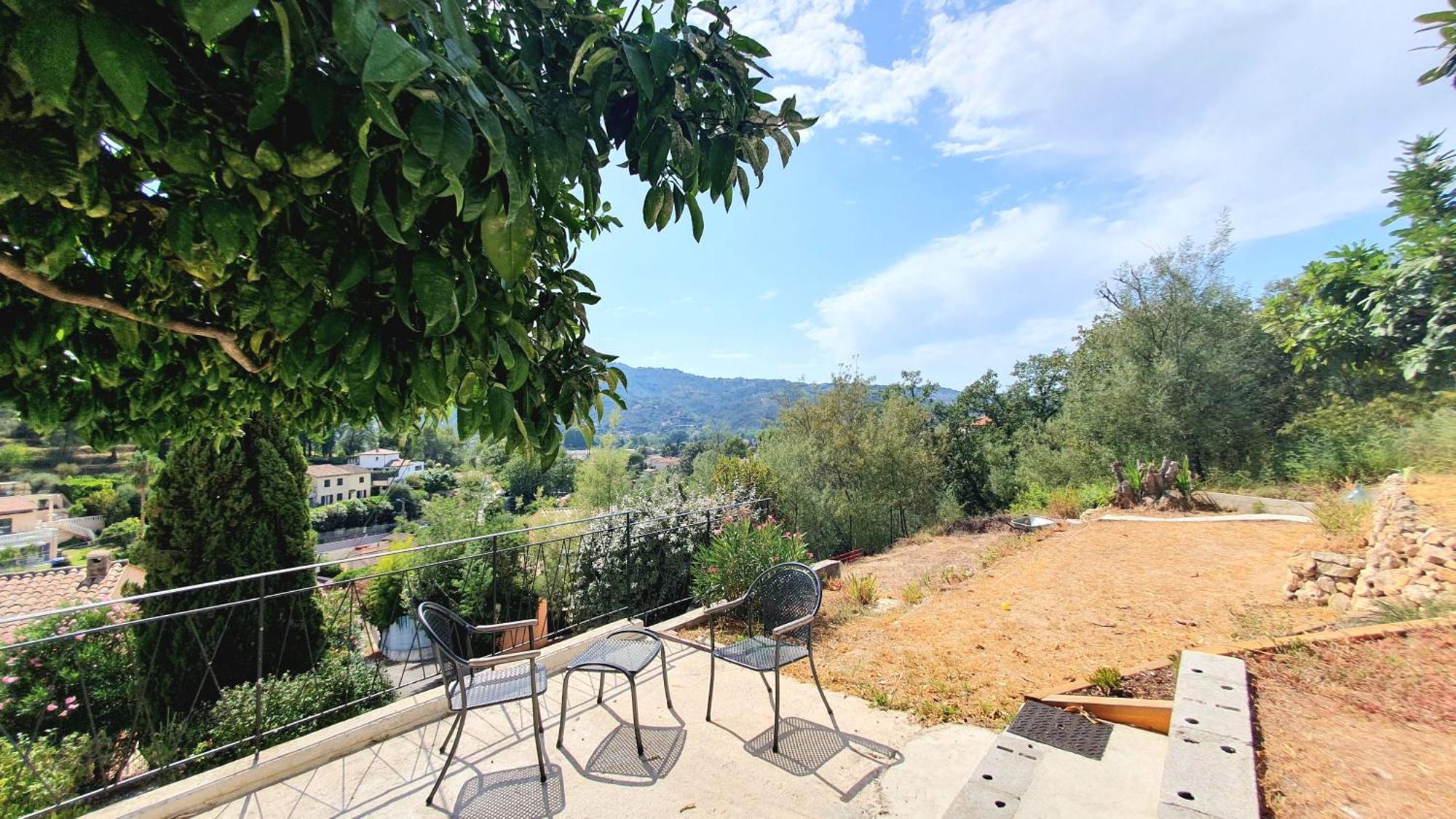 Calme Et Vue Panoramique Apartamento Pégomas Exterior foto